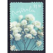 Australia 2020 Joyful Occasions - White Flowers $1.10 s/a Used