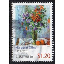 Australia 2023 Still Life Paintings - Margaret Olley $1.20 Sheet Used