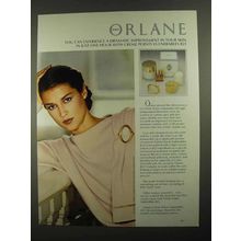 1981 Orlane Creme Points Vulnerables B23 Ad