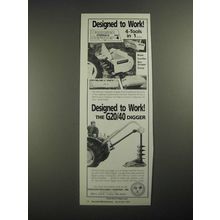 1987 Danuser Hydraulic Scraper Plus-4 and G 20/40 Digger Ad