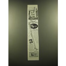 1951 Kirsch Traverse Rods Ad - Finest where beauty begins