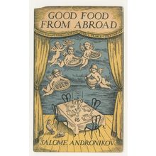 Good Food From Abroad Salome Andronikov 1953 Book Postcard