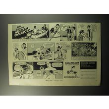 1969 Evinrude Aquanaut Ad - Mike discovers sunken treasure