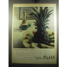 1957 Heublein Cordials Ad - Treat yourself like company.. tonight