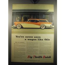 1957 Buick Century Ad - You've never seen a wagon like this