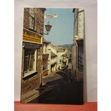 FOWEY from HALL WALK, CORNWALL unused vintage postcard by NPO 77126C =