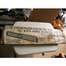 FULL WIDTH RUBBER SPLASH FLAP STATION WAGON CAR #733 VINTAGE NEW IN BOX