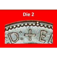 ⰆSHIP 1953-1970:GREAT BRITAIN★1/2 PENNY 1953★DIE 2★UNCOMMON★LOW START★NO RESERVE