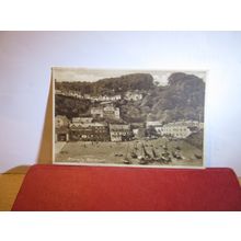 THE HARBOUR, CLOVELLY, DEVON used antique postcard by F. Frith =