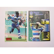 178. Rufus Brevett - Q.P.R - Merlin Ultimate P. L 1995/96 Football Card (ef1)