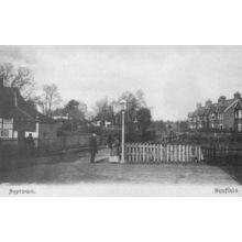 Conversation at 1905 Neptown Henfield Sussex Postcard