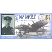 John Petrie Andrews 35 102 158 Squadrons WW2 Battle Of Berlin Hand Signed FDC