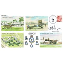 Jack Hargreaves Military Station Commander Hendon RAF Hand Signed FDC