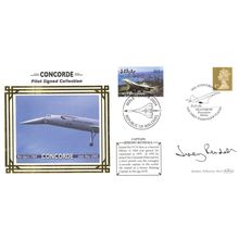 Concorde Pilot Collection Captain Jeremy Rendall Benham Hand Signed FDC