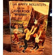 The Happy Hollisters And The Castle Rock Mystery By Jerry West W/Dustjacket 1963