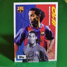 Ronaldinho - Topps Barcelona Team Set 2024 - #36