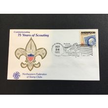 ICOLLECTZONE US Boy Scout Cover Diamond Jubilee 75th Anniversary (F400)