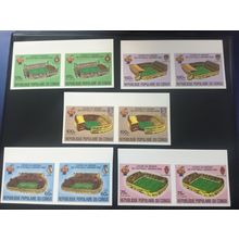 ICOLLECTZONE Democratic Rep of Congo C276-280 imperf pairs sports VF NH