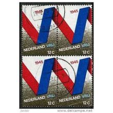 1970 NVPH 970 - fine used (o) - block of 4
