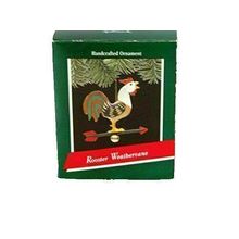 Hallmark 1989 Rooster Weathervane Ornament QX4675