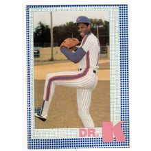 1985 Renata Galasso Dr. K Dwight Gooden limited rookie year card #12