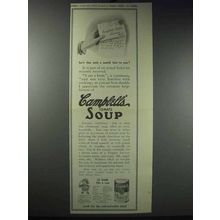 1913 Campbell's Tomato Soup Ad - A Useful Hint