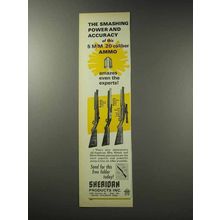 1969 Sheridan All-American Pneumatic Rifle Ad - Power