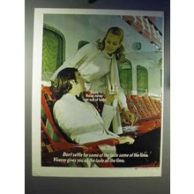 1970 Viceroy Cigarettes Ad - Never Run Out of Taste