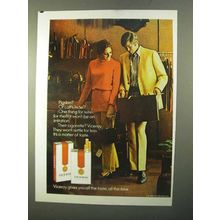 1970 Viceroy Cigarettes Ad - Pigskin?