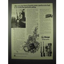 1975 Savage Eley Match Ammunition Ad - An Extra Buck