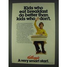 1978 Kellogg's Cereal Ad - Kids Who Eat Breakfast