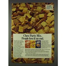 1978 Ralston Chex Cereal Ad - People Love It No End