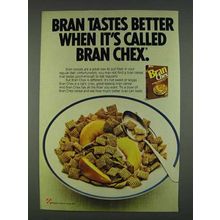 1978 Ralston Bran Chex Ad - Bran Tastes Better