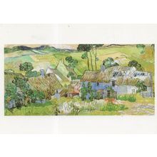 Van Gogh Farms Near Auvers National Gallery Painting Postcard