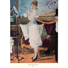 Edouard Manet Nana French Painting Old Medici Postcard