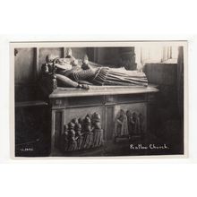 Church Interior Pentlow Postcard RP Essex 123653