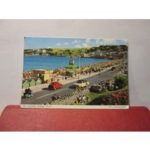 THE ESPLANADE, SWANAGE, DORSET. used vintage postcard by John Hinde 1967 pm =