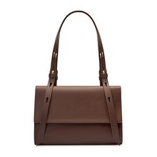 Women Crossbody Bags Genuine Leather Shoulder Handbags Brown