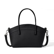 Women Handbags Genuine Leather Large Capacity Shoulder Bag Black