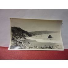 UNKNOWN COASTLINE, DEVON? 1930s photograph =