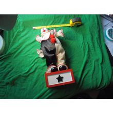 CREEPY SMILING CLOWN Music Box! Works Great!! $33.00 Shipped!! This Foot Tall...