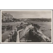 Falmouth Promenade, Cornwall, 1945 - Excel Series RP Postcard
