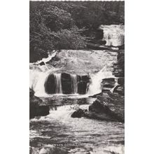 ED 102 LYNMOUTH - IN THE GLEN LYN GORGE. RP POSTCARD