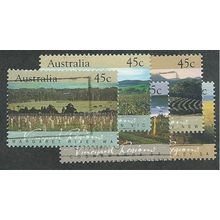 AUS 1992 (SET) 'VINEYARDS' (5v) FINE USED (EBID47-881)