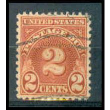 Used J81 2c Postage Due Very Fine WA1294