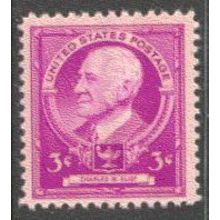 871 3c Charles Eliot Just Clears MNH BA0448