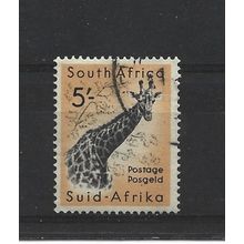 SouthAfrica.SG163 5s Giraffe.Fine Used.Aug25d