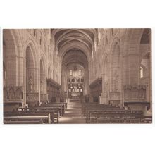 Buckfast Abbey Church Interior Devon Postcard 10552