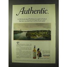 1973 Dewar's White Label Scotch Ad - Perth Lost Out