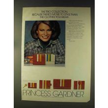 1976 Princess Gardner Trio Collection Ad - More Style
